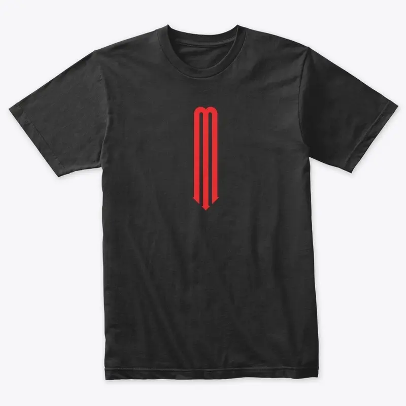 Pitchfork "M" Red